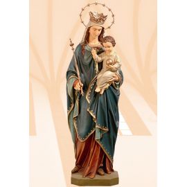 Figura Matka Boża Królowa Świata kolor 140 cm - Matka Boża Królowa Świata - Nowość