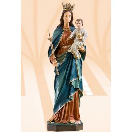 Figura Matka Boża Królowa Świata kolor 110 cm - Matka Boża - Nowość