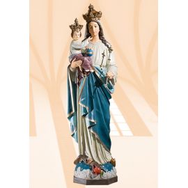 Figura Matka Boża Królowa Świata kolor 100 cm - Matka Boża Królowa Świata - Nowość