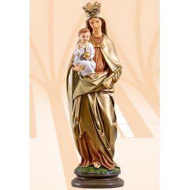Figura Matka Boża Królowa Świata kolor 55 cm - Matka Boża Królowa Świata - Nowość