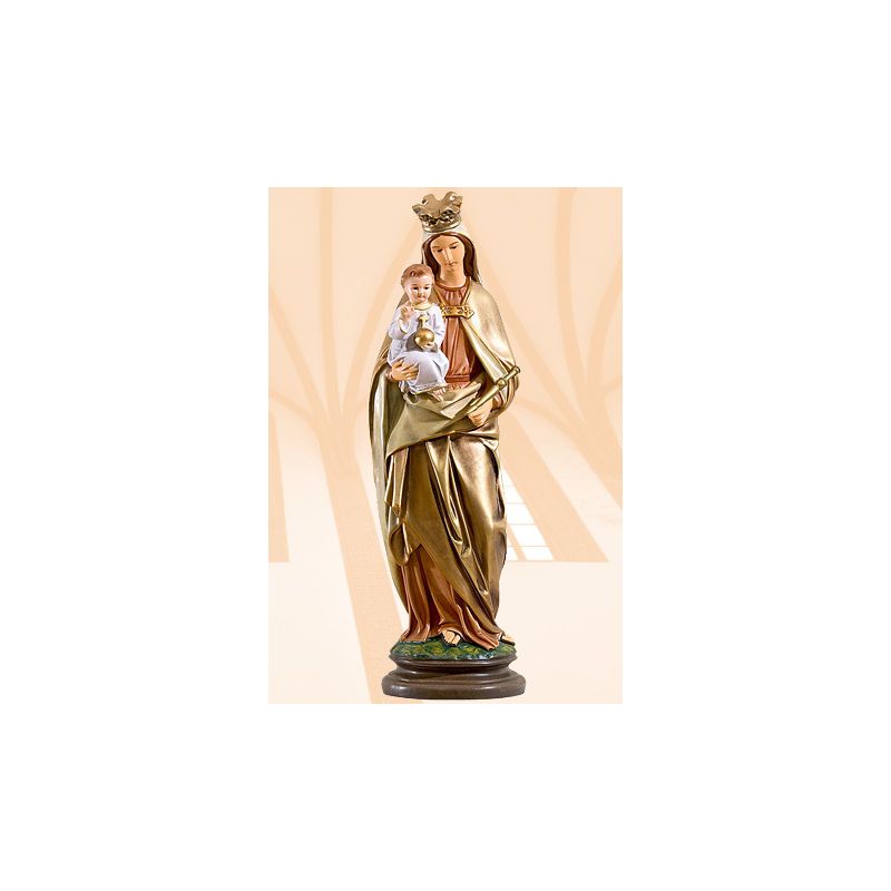 Figura Matka Boża Królowa Świata kolor 55 cm - Figura Matka Boża Królowa Świata kolor 55 cm