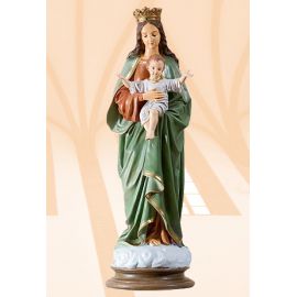 Figura Matka Boża Królowa Świata kolor 52 cm - Matka Boża Królowa Świata - Nowość