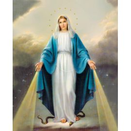 Obrazek 20x25 - Matka Boża Niepokalana - OBRAZY RELIGIJNE - Nowość