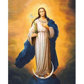 Obrazek 20x25 - Matka Boża Niepokalana (2) - OBRAZY RELIGIJNE - Nowość