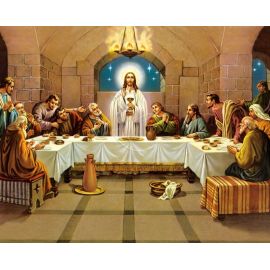 Obrazek 20x25 - Ostatnia Wieczerza - OBRAZY RELIGIJNE - Nowość