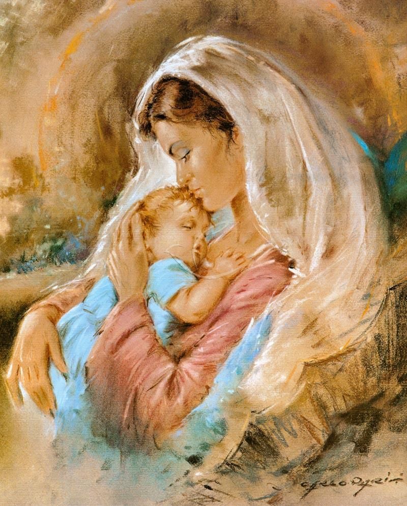 Obrazek 20x25 - Matka Boża z Dzieciątkiem (5)