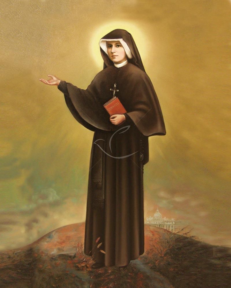 Obrazek 20x25 - Św. Faustyna Kowalska