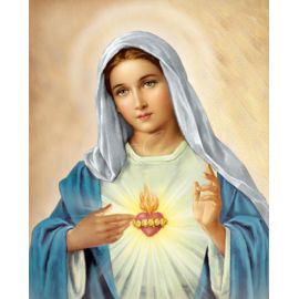 Obrazek 20x25 - Niepokalane Serce Maryi - OBRAZY RELIGIJNE - Nowość