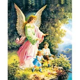 Obrazek 20x25 - Anioł Stróż (6) - OBRAZY RELIGIJNE - Nowość