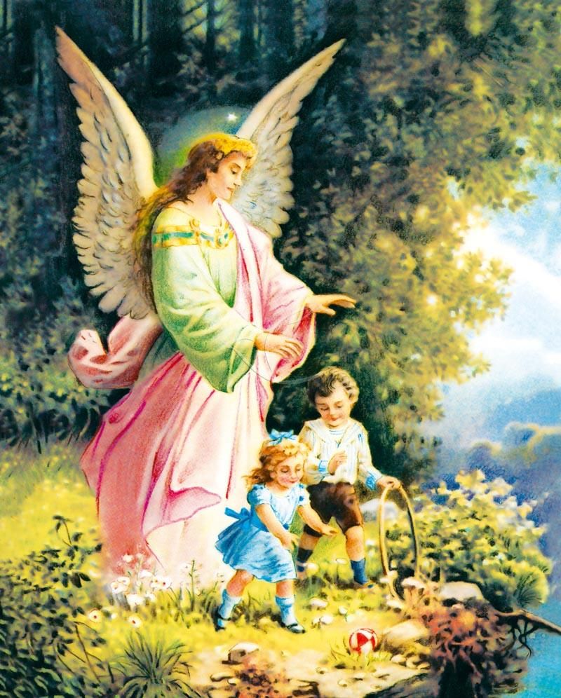 Obrazek 20x25 - Anioł Stróż (6)