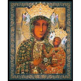 Obrazek 20x25 - Matka Boża Częstochowska - OBRAZY RELIGIJNE - Nowość