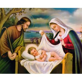 Obrazek 20x25 - Święta Rodzina - OBRAZY RELIGIJNE - Nowość