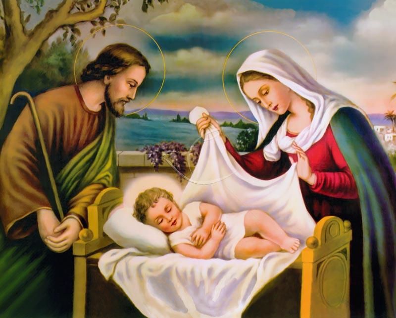 Obrazek 20x25 - Święta Rodzina