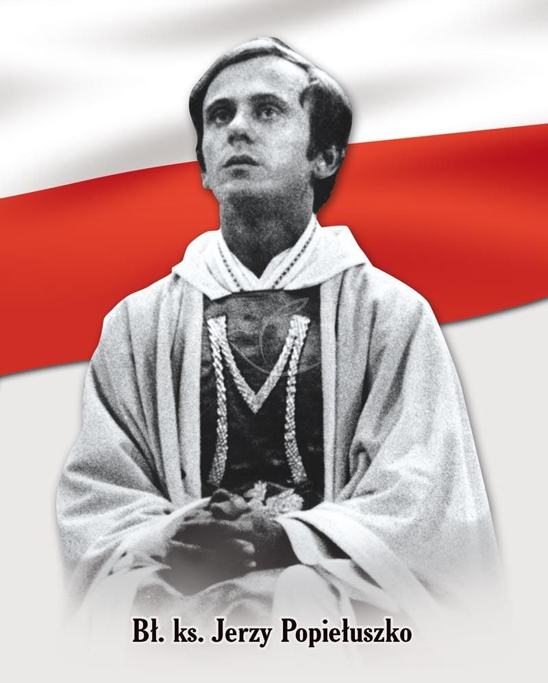 Obrazek 20x25 - Bł. Ks. Jerzy Popiełuszko