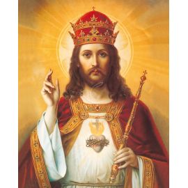 Obrazek 20x25 - Chrystus Król - OBRAZY RELIGIJNE - Nowość