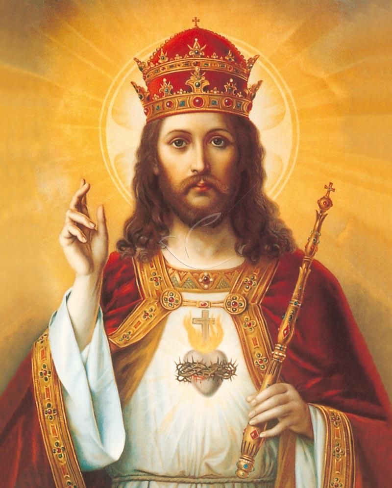 Obrazek 20x25 - Chrystus Król