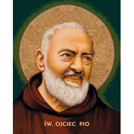 Obrazek 20x25 - Św. Ojciec Pio - OBRAZY RELIGIJNE - Nowość