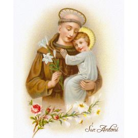 Obrazek 20x25 - Święty Antoni (2) - OBRAZY RELIGIJNE - Nowość