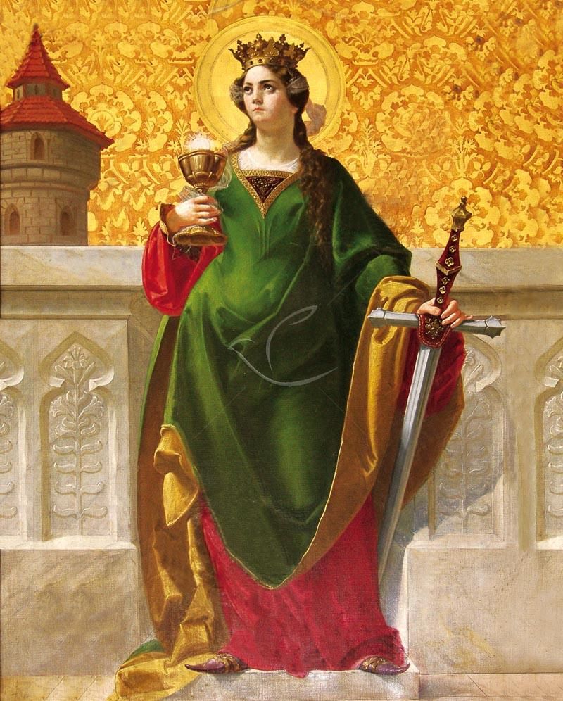 Obrazek 20x25 - Św. Barbara