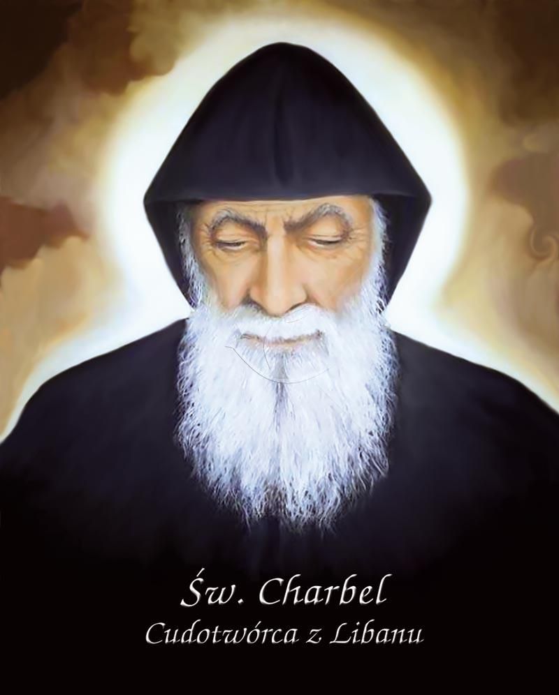 Obrazek 20x25 - Św. Charbel