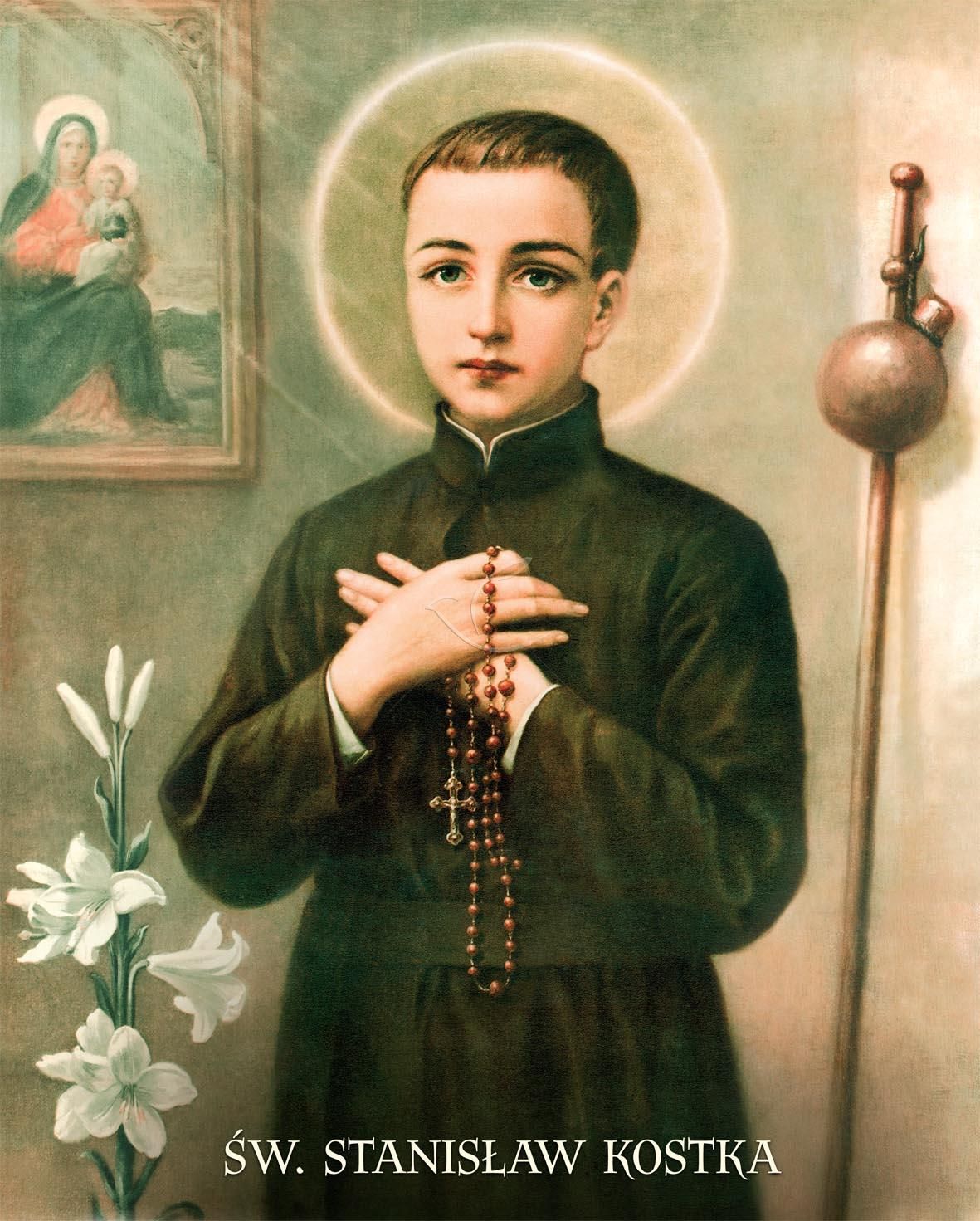 Obrazek 20x25 - Św. Stanisław Kostka