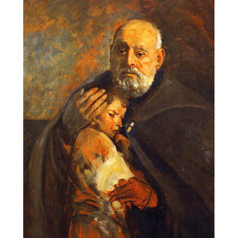Obrazek 20x25 - Św. Brat Albert - Obrazek 20x25 - Św. Brat Albert