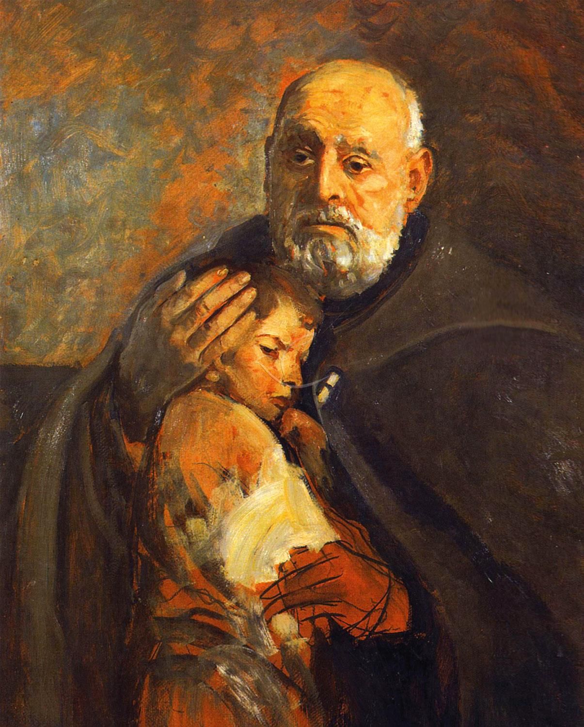 Obrazek 20x25 - Św. Brat Albert