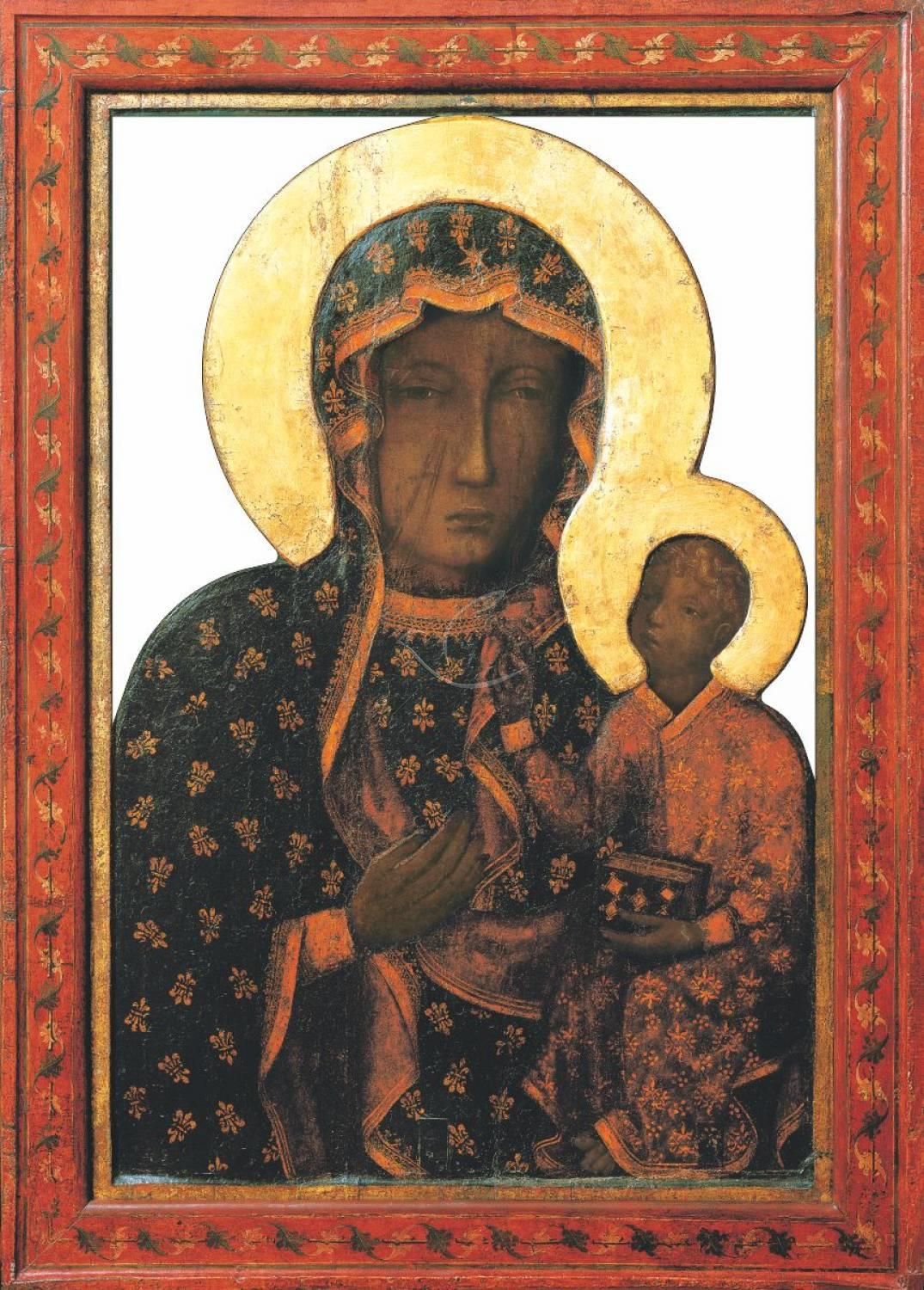 Emblemat na Boże Ciało 32x48 cm - Matka Boża Częstochowska - Emblematy na Boże Ciało