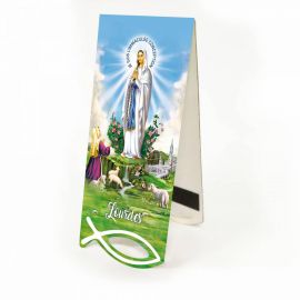 Zakładka Matka Boża z Lourdes - Zakładki religijne do książek - Nowość
