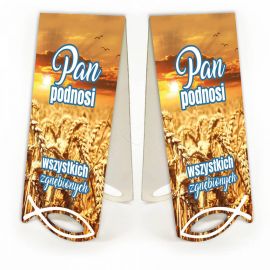 Zakładka Krajobraz Sentencja - Pan podnosi... - Zakładki religijne do książek - Nowość