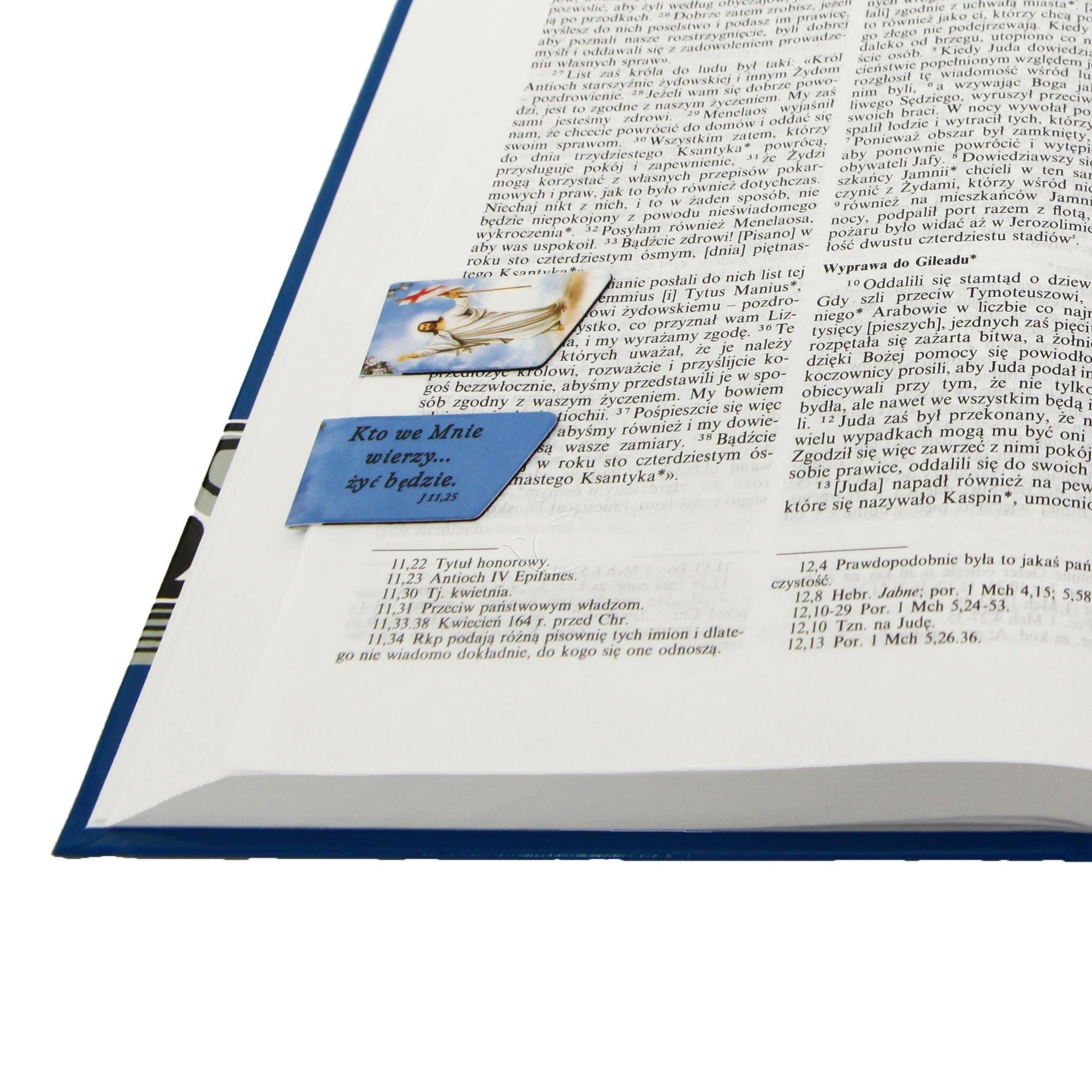 Zakładka magnetyczna - Miłość nigdy nie ustaje - zdjęcie 2 - Zakładka magnetyczna - Miłość nigdy nie ustaje