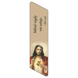 Zakładka magnetyczna - Miłość nigdy nie ustaje - Zakładki religijne do książek - Nowość