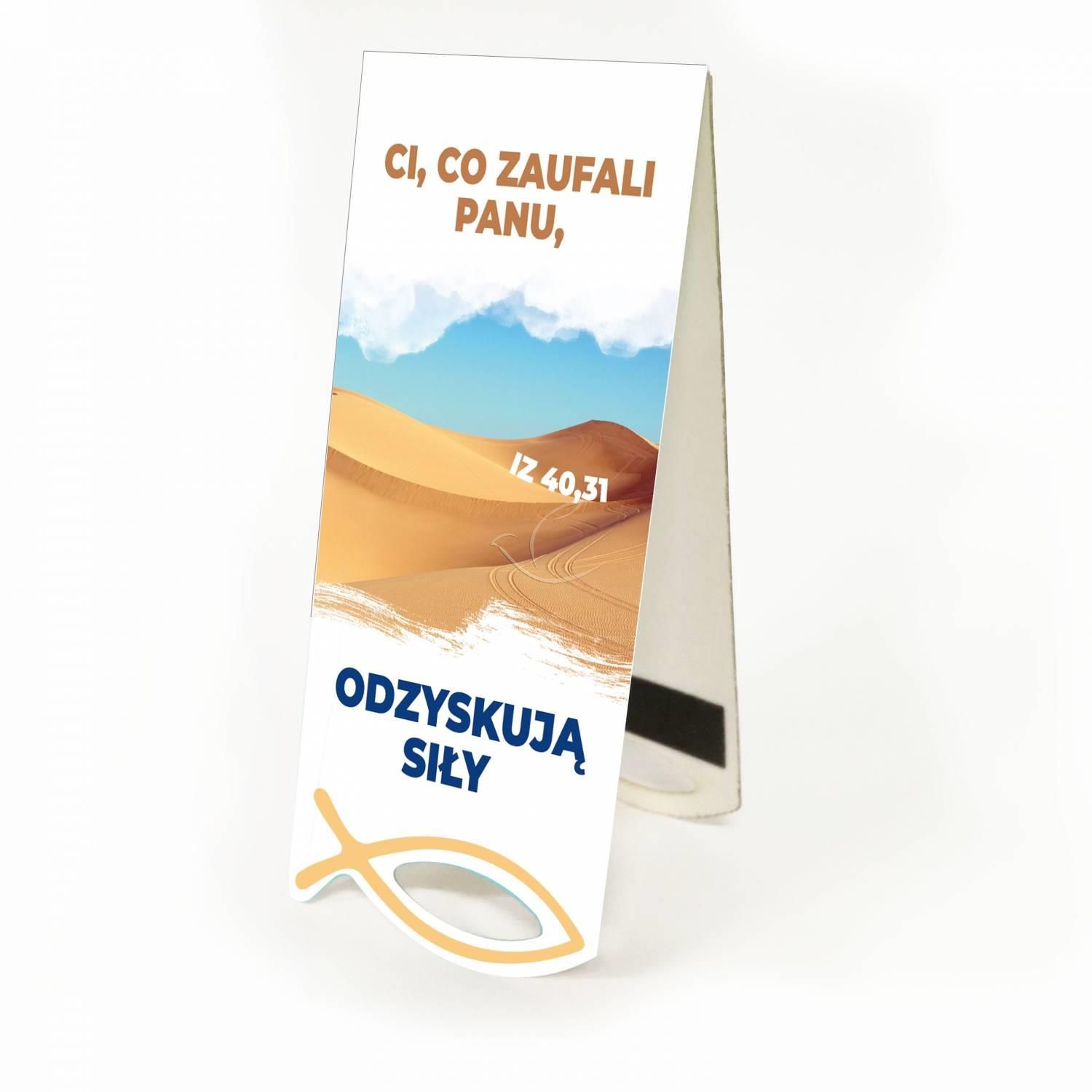 Zakładka Krajobraz Sentencja - Ci, co zaufali Panu...