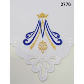 Obrus Maryjny haftowany (81) - OBRUSY OŁTARZOWE - Nowość
