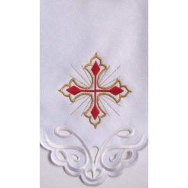 Obrus ołtarzowy haftowany - wzór eucharystyczny (136) - OBRUSY OŁTARZOWE - Nowość