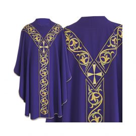 Ornat Semi-Gotycki - kolory liturgiczne (48) - zdjęcie 2 - Ornat Semi-Gotycki - kolory liturgiczne (48)