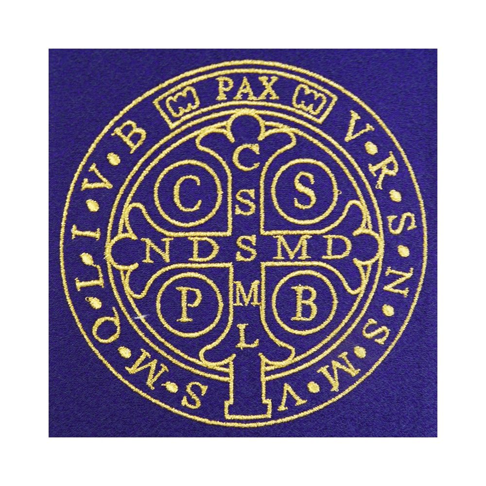 Stuła dwustronna Święty Benedykt - zdjęcie 3 - Stuła dwustronna Święty Benedykt