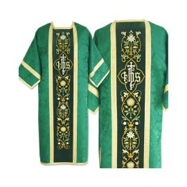 Dalmatyka rzymska żakardowa - kolory liturgiczne - DALMATYKI - Nowość