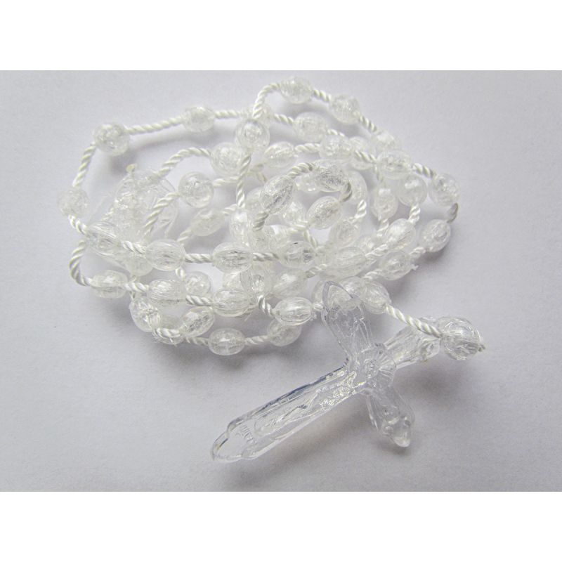 Różaniec plastikowy model crystal - Różaniec plastikowy model crystal