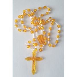 Różaniec plastikowy model honey - RÓŻAŃCE, KORONKI, TAJEMNICE RÓŻAŃCOWE - Nowość