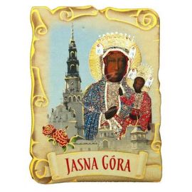 Magnes Matka Boża Częstochowska Jasna Góra - MAGNESY RELIGIJNE - Nowość