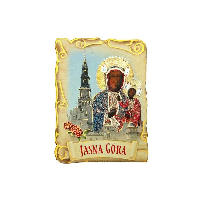 Magnes Matka Boża Częstochowska Jasna Góra - Magnes Matka Boża Częstochowska Jasna Góra