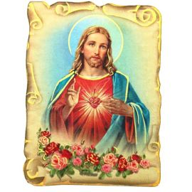 Magnes Serce Pana Jezusa - MAGNESY RELIGIJNE - Nowość