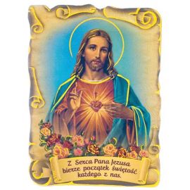 Magnes Serce Pana Jezusa (1) - MAGNESY RELIGIJNE - Nowość