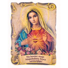 Magnes Serce Maryi (1) - MAGNESY RELIGIJNE - Nowość