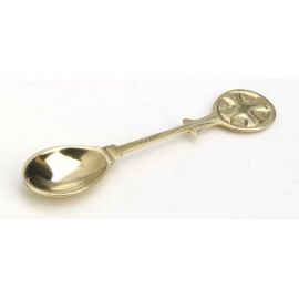 Łyżeczka do kadzidła złota - 10 cm - KADZIDŁA, WĘGIELKI - Nowość