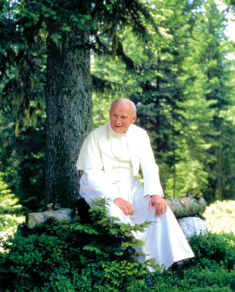 Obrazek 20x25 - Św. Jan Paweł II - Las (3)