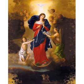 Obrazek 20x25 - Matka Boża Rozwiązująca Węzły - OBRAZY RELIGIJNE - Nowość
