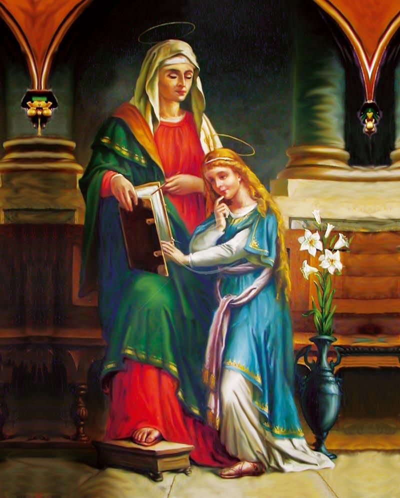 Obrazek 20x25 - Św. Anna (1)