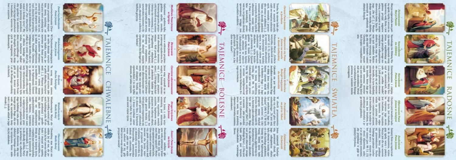 Folder składany Różaniec ze świętym Janem Pawłem II - zdjęcie 2 - Folder składany Różaniec ze świętym Janem Pawłem II